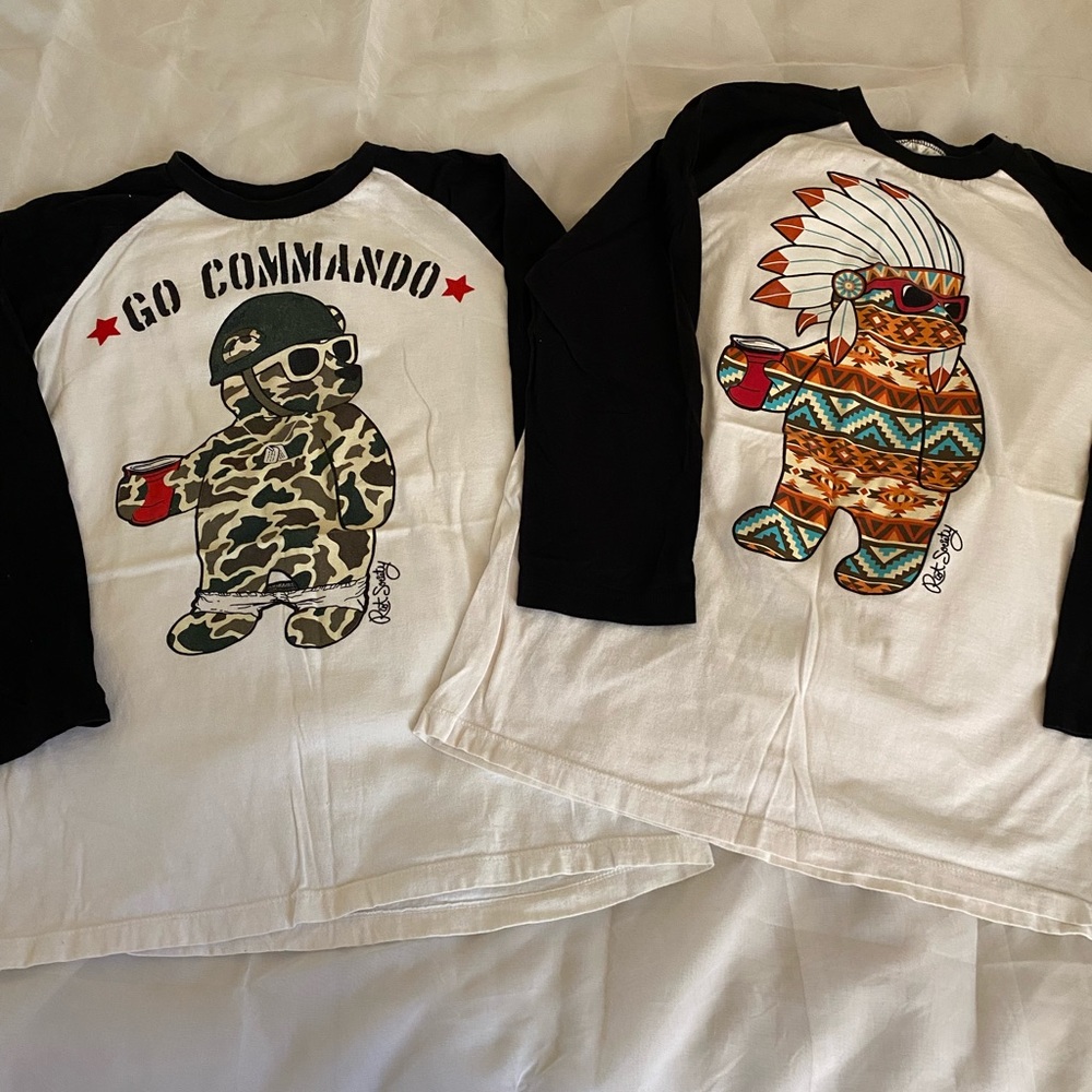 2 Men’s long sleeve shirts